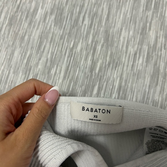 Babaton Sculpt Knit Tank in White - Picture 4 of 4